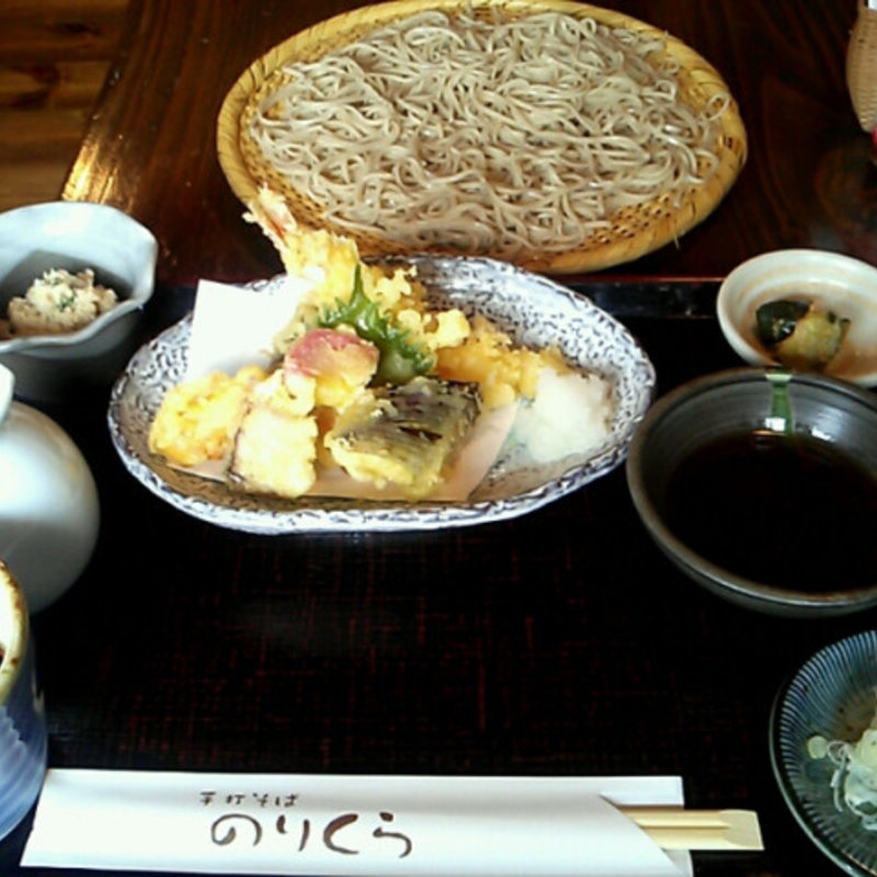 天ざる 大盛り(手打そば のりくら)