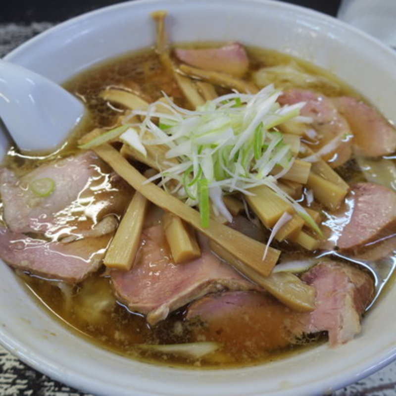 チャーシューワンタンメン メンマトッピング(手打ち　焔 )