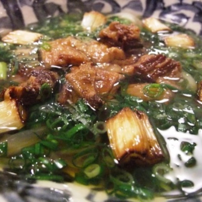 牛すじネギうどん(手打ちうどん　縁 （【旧店名】うどん工房元）)