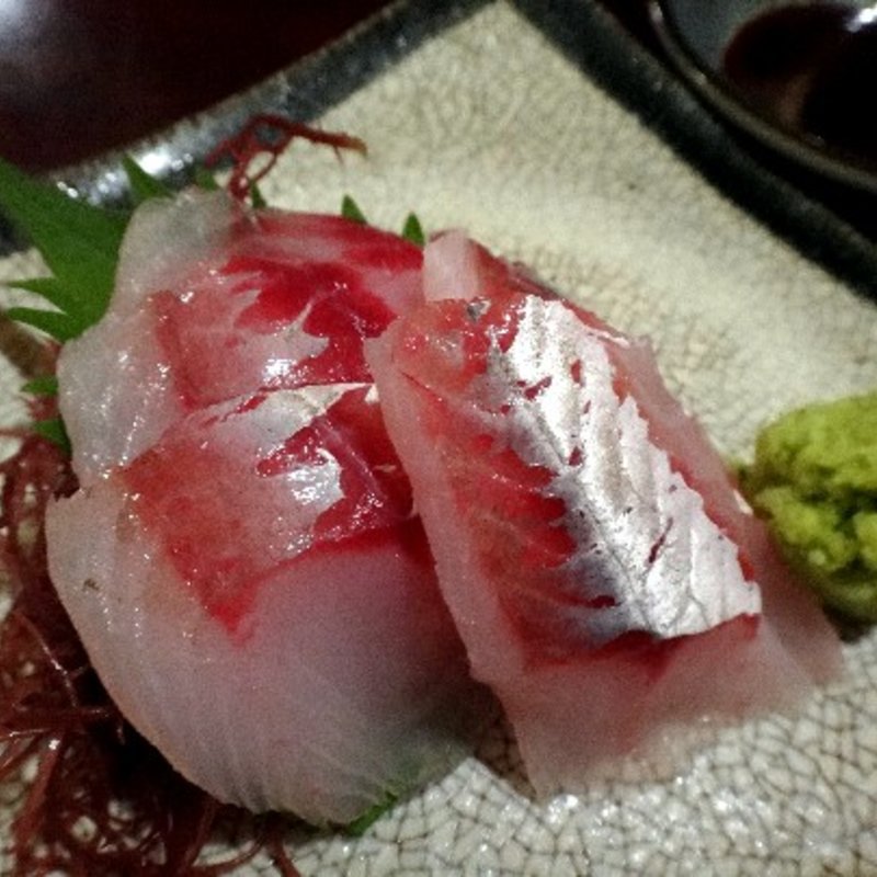 ほうぼうの刺身(ふじ)