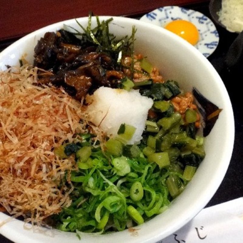 納豆そば　(ふじ)