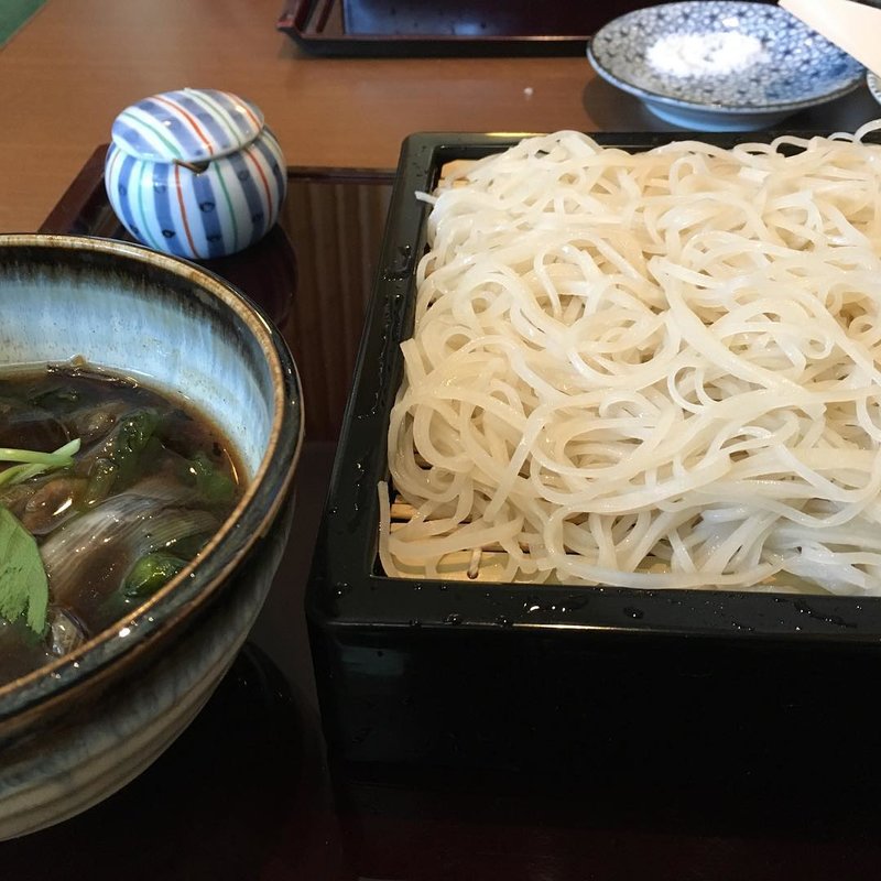 鴨せいろ(手打ちそば 毘沙門)