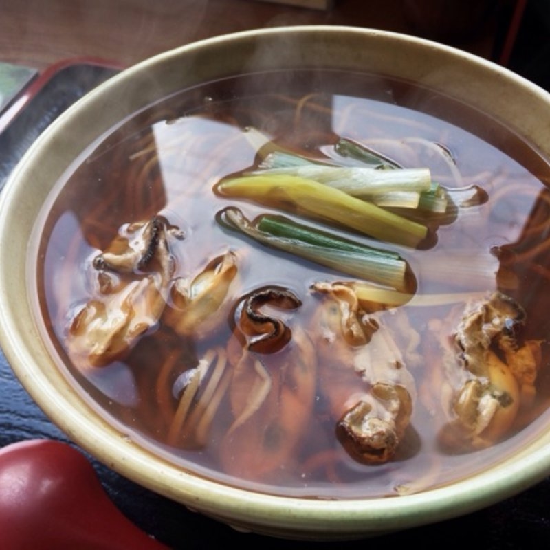 牡蠣そば(手打ちそば和海 )