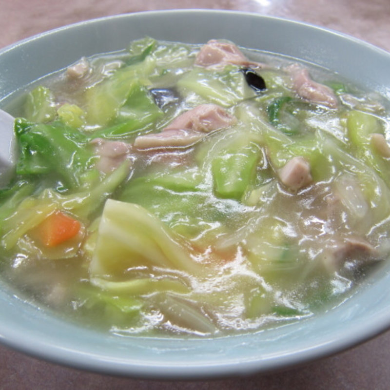 鶏そば(手打ちらーめん 与三郎)