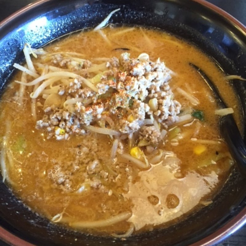 味噌ラーメン(手打ちらーめん 高橋)