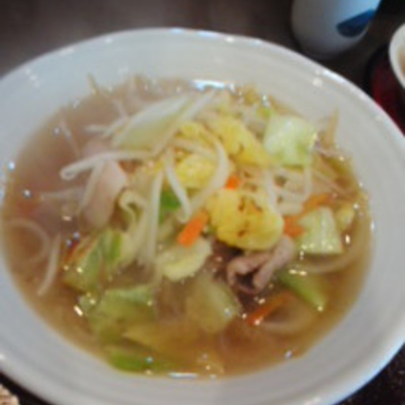 野菜塩らーめん(手打らーめん 瑞兆 （ズイチョウ）)