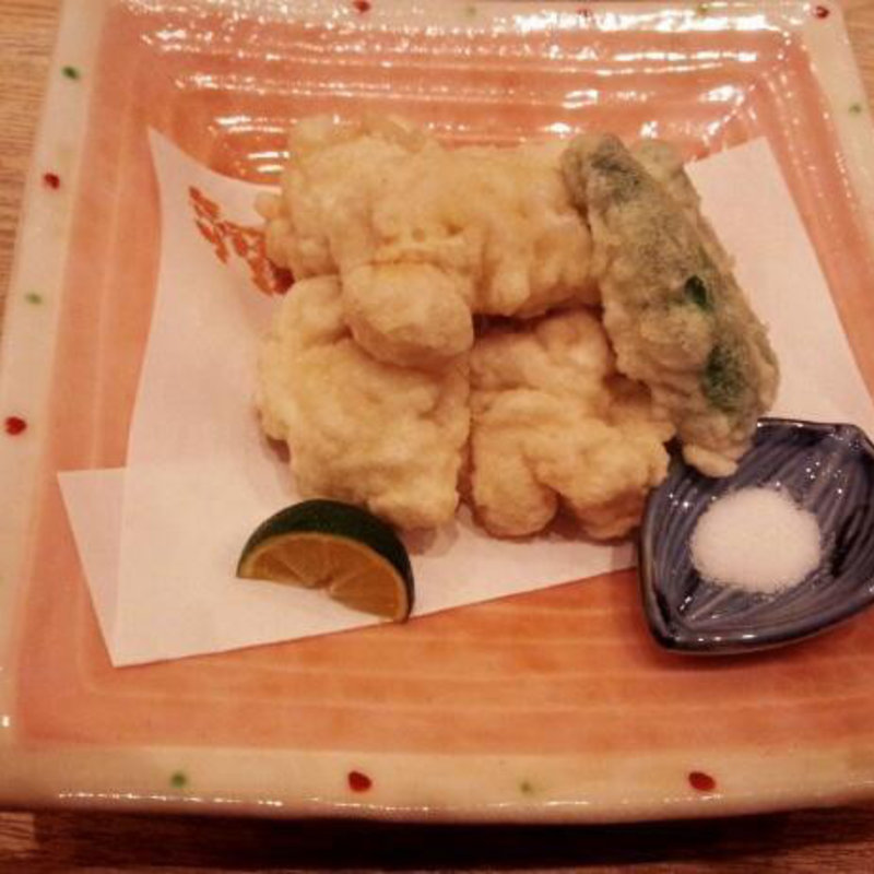 白子の天ぷら(折おり)