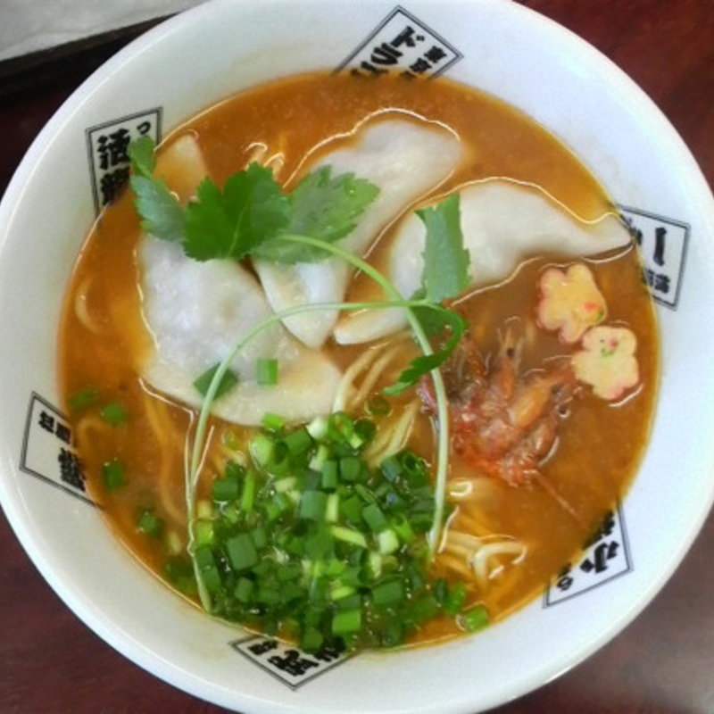 海老らーめん(拉麺工房 暁 （あかつき）)