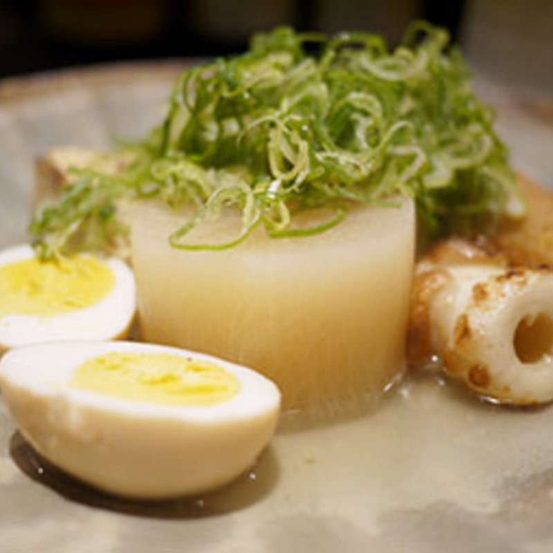 姫路おでん　おまかせ5種盛り(播州地酒ひの)