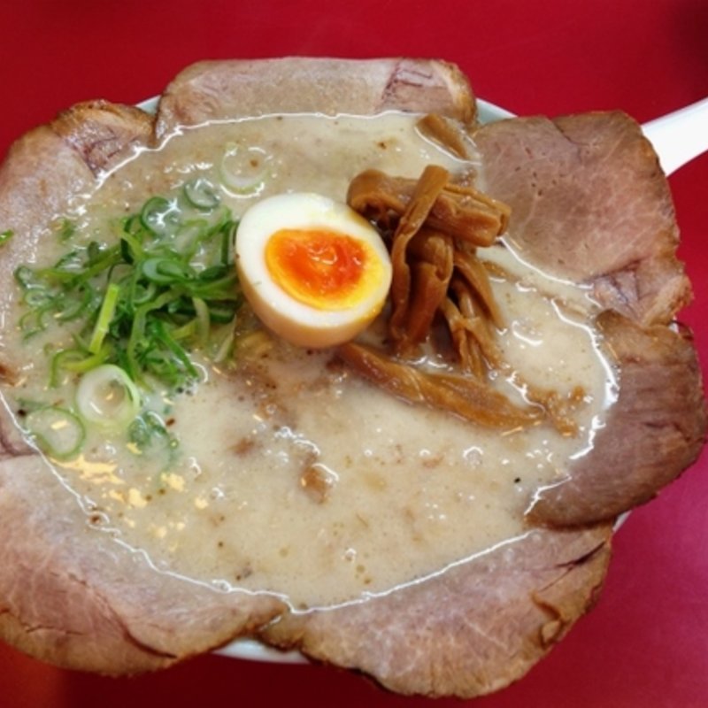 チャーシューメン(支那そば北熊山鹿店)