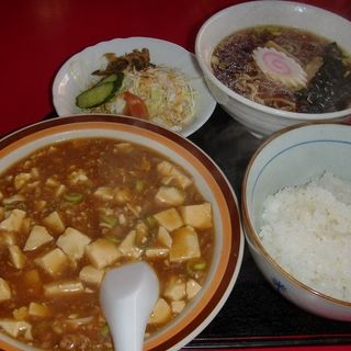 マーボー豆腐セット(敦煌 )