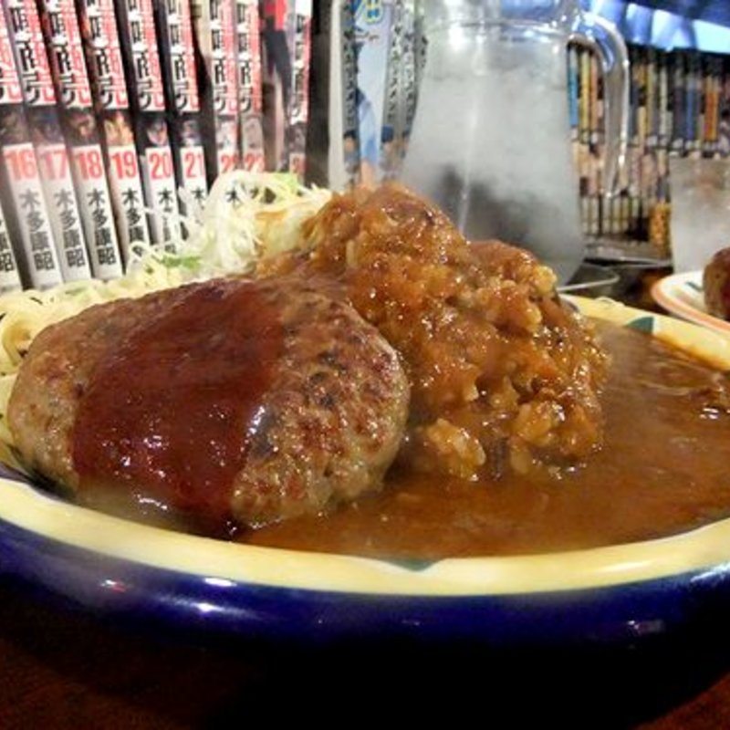 チーズインハンバーグカレー(博多文化屋カレー店)