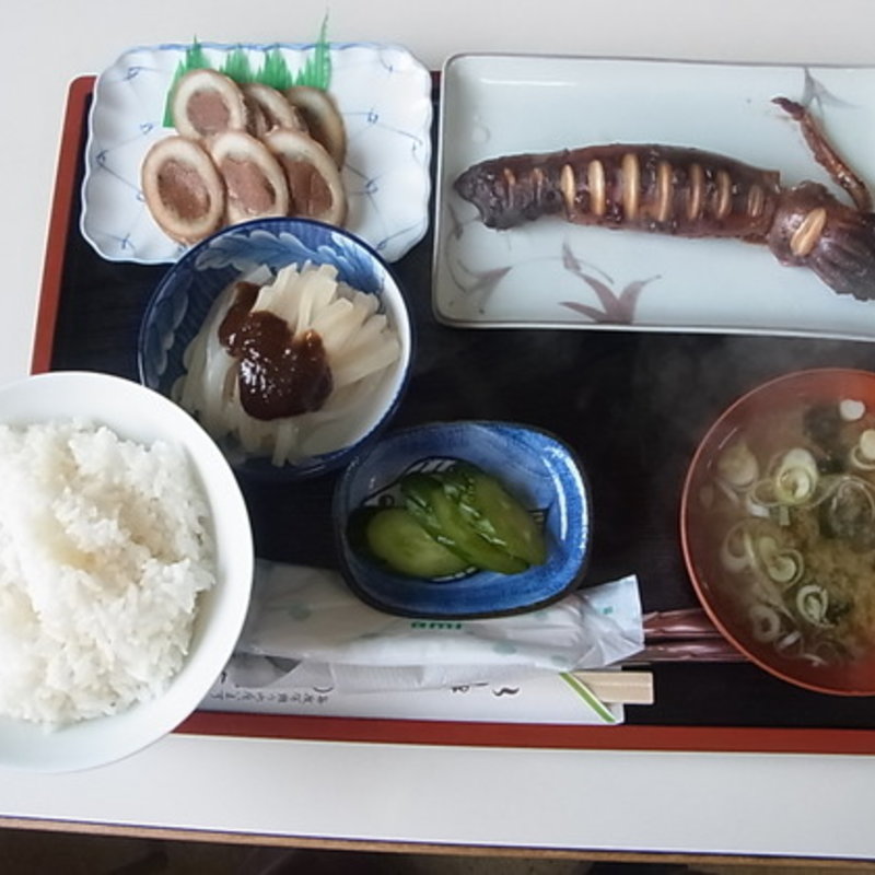 イカ沖漬定食(文化食堂 )