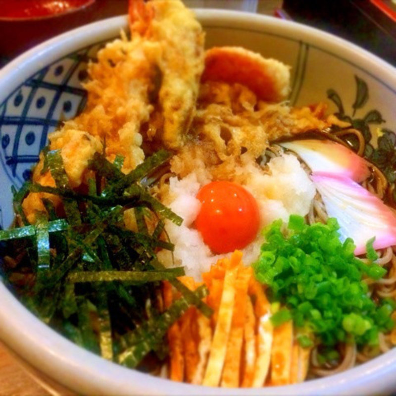 おろし天ぷら蕎麦(文楽庵 )