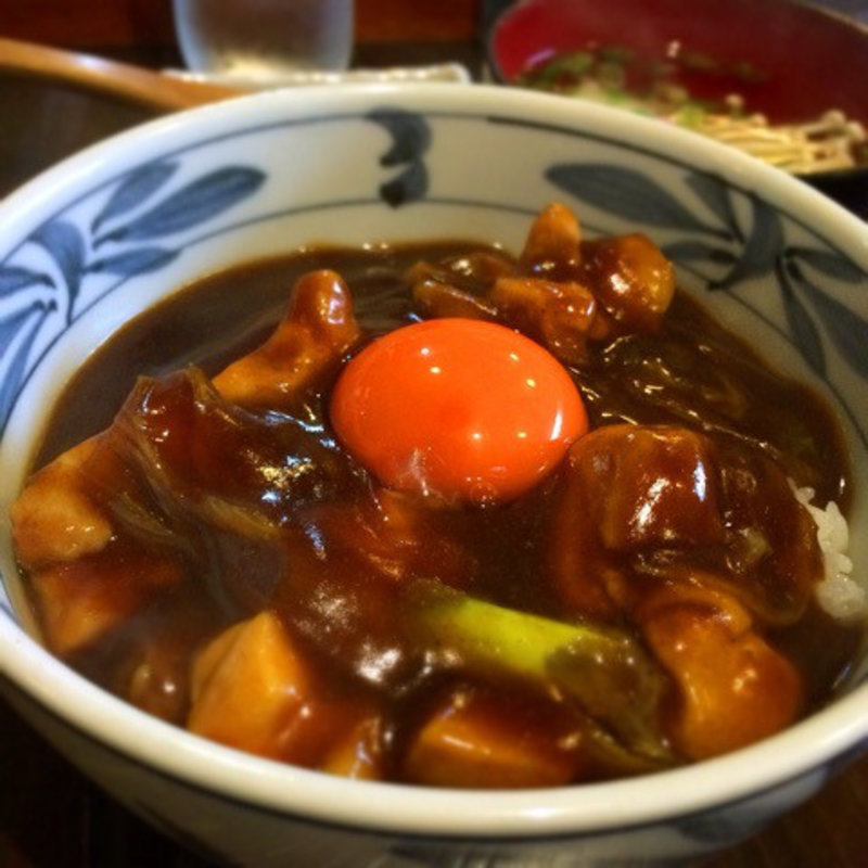 カレー丼(文楽庵 )