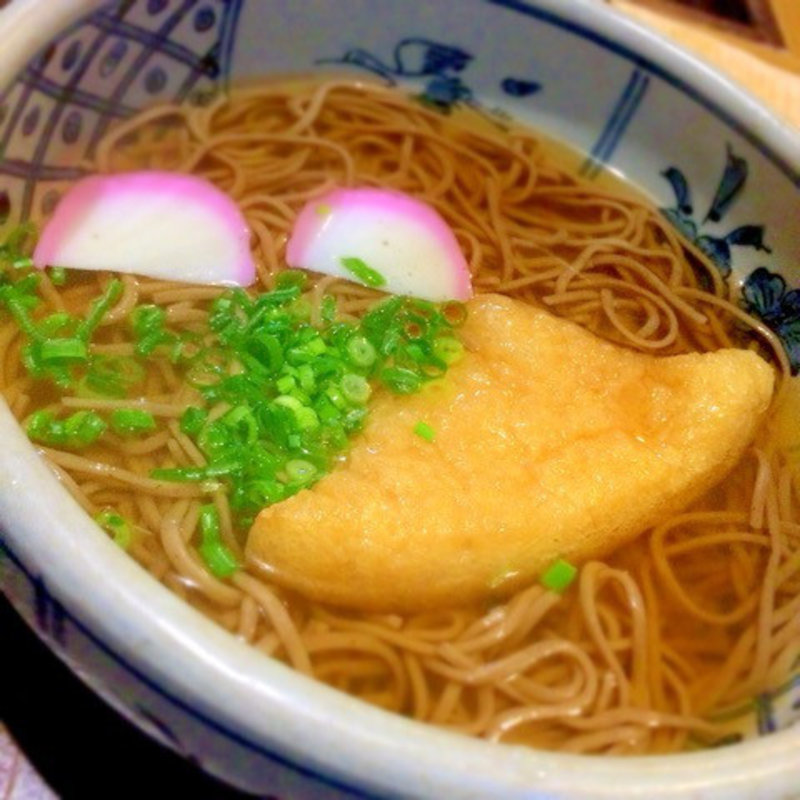 きつね蕎麦(文楽庵 )