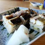 焼き鯖の押寿司(文治郎)