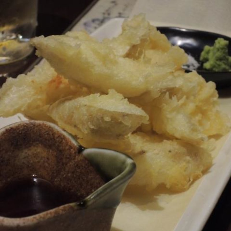 山芋の天ぷら＆カマンベールチーズの天ぷら(斗と乃蔵 （ととのくら）)