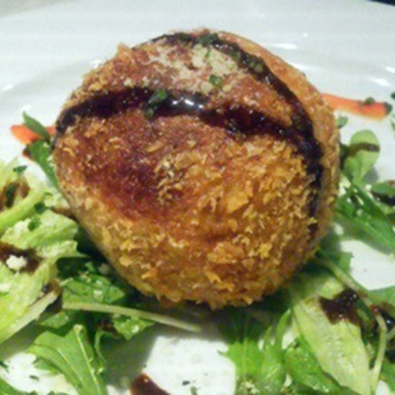 トリュフ香るフォアグラのコロッケ(新和食 到 organic&dining)