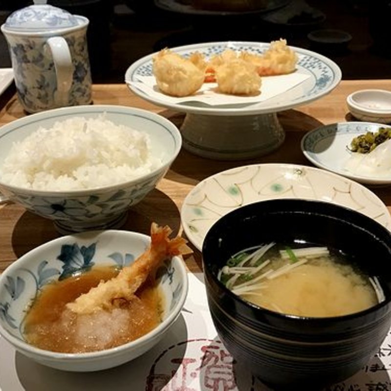 天麩羅膳(天ぷら新宿 つな八 KITTE博多店)