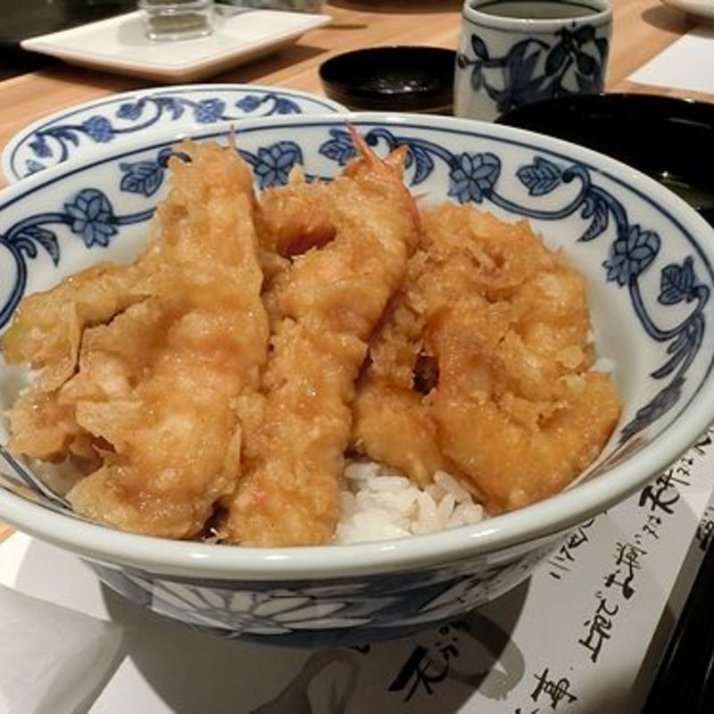 海老天丼(天ぷら新宿 つな八 KITTE博多店)