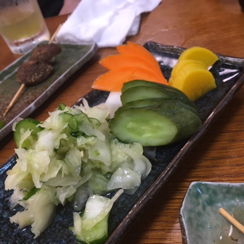 お新香(新宿うな鐵)