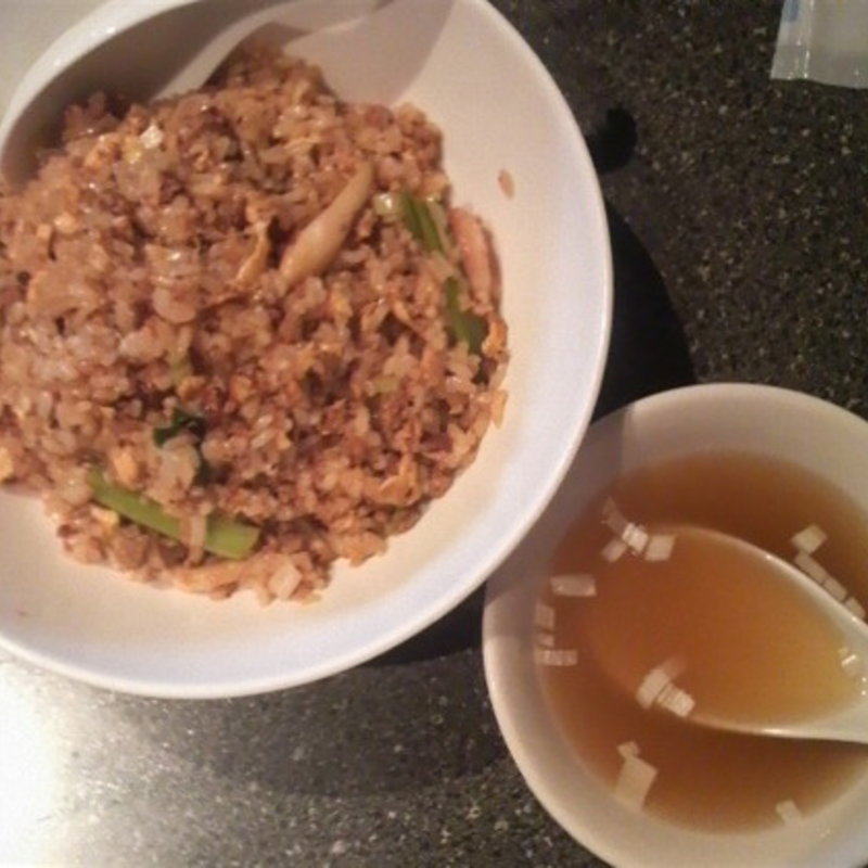 エビとひき肉の四川チャーハン(新楽飯店 )