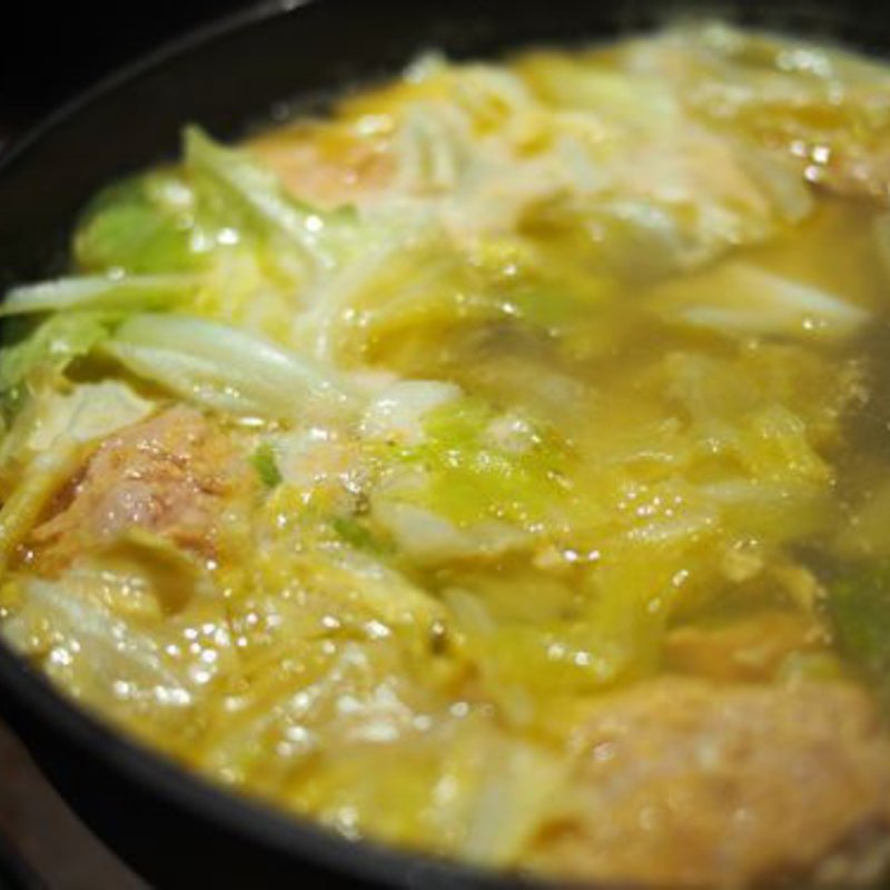 純シャモロックスープの炊きだんご(新橋シャモロック酒場 新橋鶏舎)