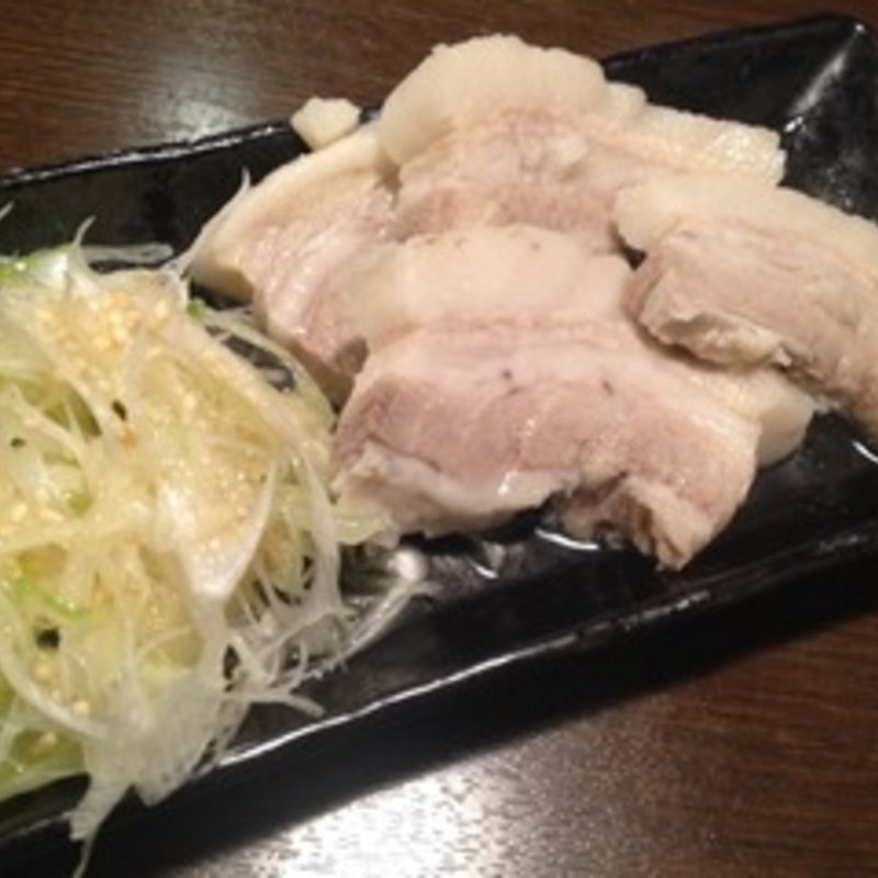 塩ゆで豚(新橋やきとん 新宿御苑店)