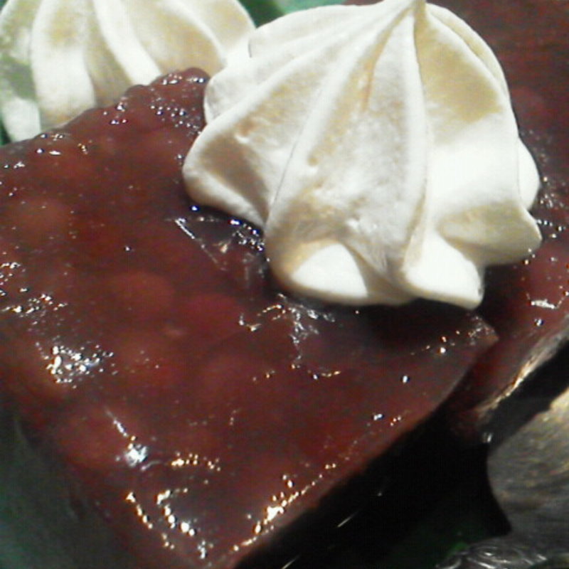 自家製小豆水羊羹(新潟食楽園（B1F飲食）)