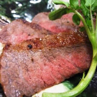 神戸牛イチボのステーキ(新鮮組　誠 )