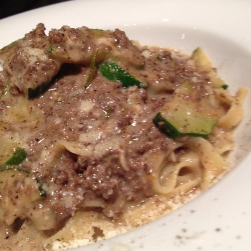 手打ち生パスタ 蝦夷鹿ミンチのラグーソース(日々是君想 （ヒビコレキミオモ）)