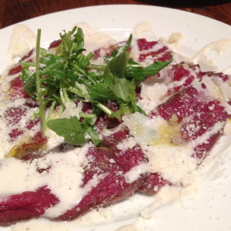 炙りエゾシカのカルパッチョ(日々是君想 （ヒビコレキミオモ）)