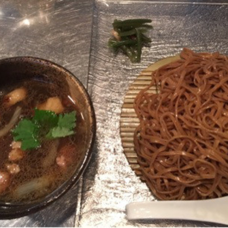 鴨つけそば(日の丸 さんじ)