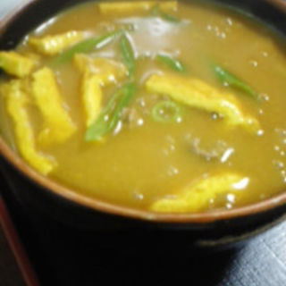 特カレーうどん(あげきざみ・肉・ねぎ)(日の出うどん （ひのでうどん）)