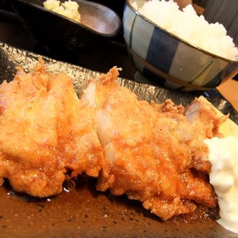チキン南蛮定食(海鮮丼 日の出 薬院本店)
