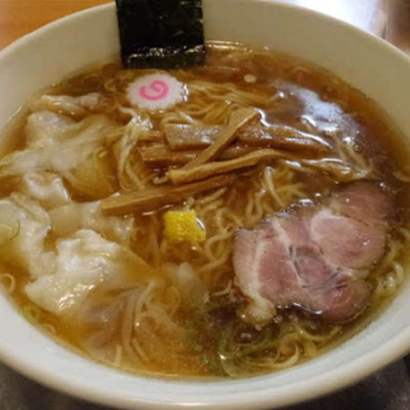 ワンタン麺麺少なめ(日吉 大勝軒 )