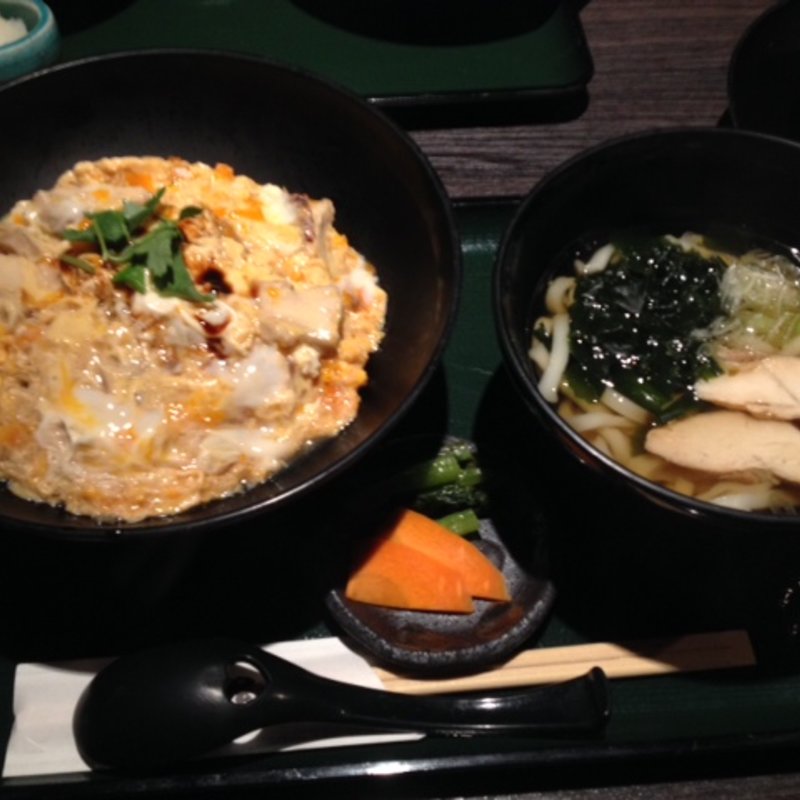 トロトロの親子丼セット(日向屋 伊勢崎店 )