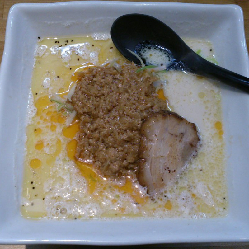 岡崎名物　家康らぁめん　小松姫スタイル　三河式豆乳担々麺　白(日本晴れ)