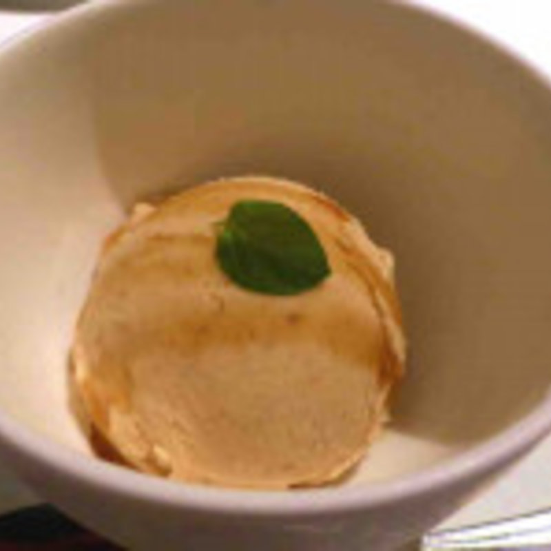 栗のアイスクリーム(日本橋紫苑)