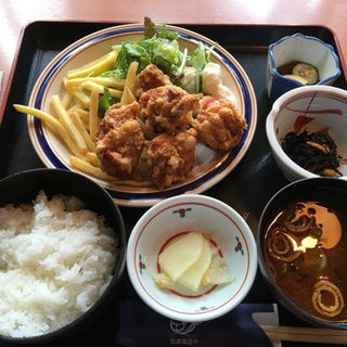 鶏の唐揚げ定食(日本海庄や 今池店 )