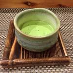 抹茶(日本茶カフェ葉のしずく)