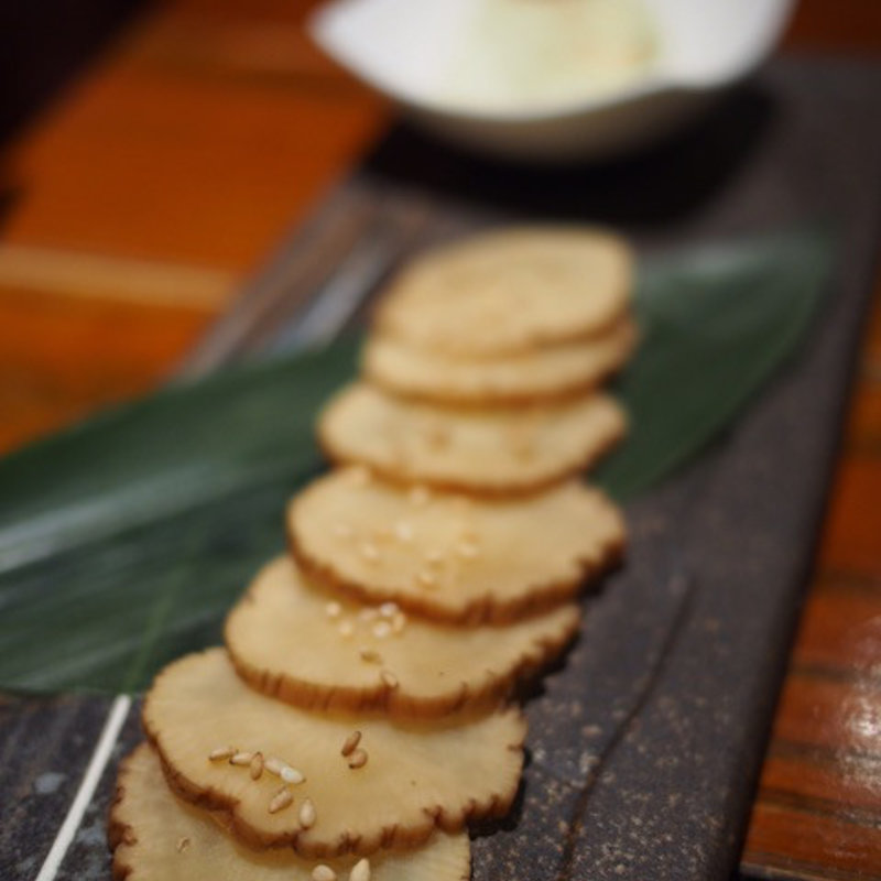 いぶりがっこ(日本酒原価酒蔵 「極」虎ノ門店)