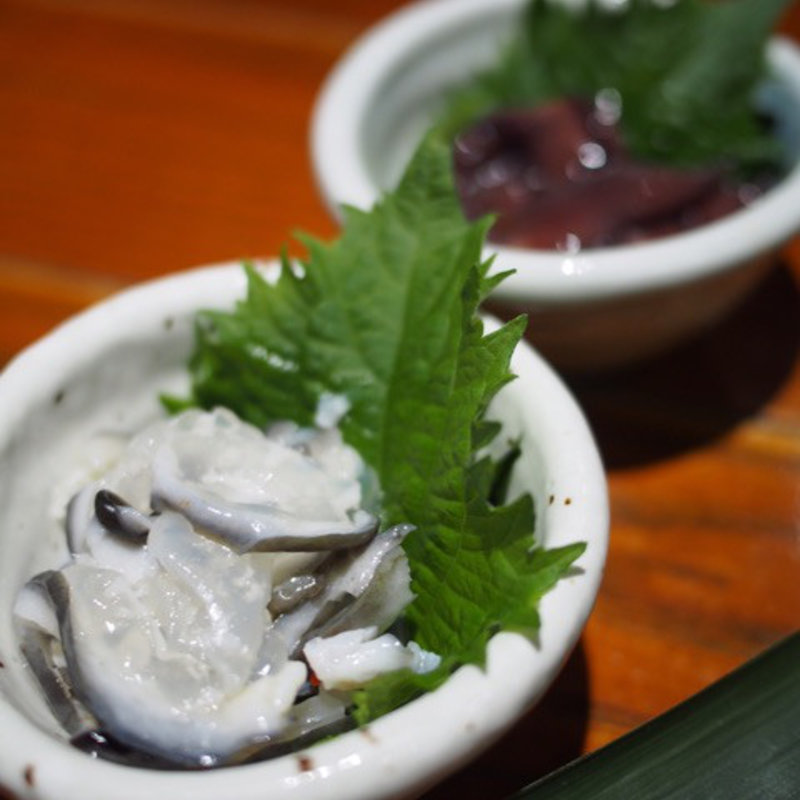 氷頭なます(日本酒原価酒蔵 「極」虎ノ門店)