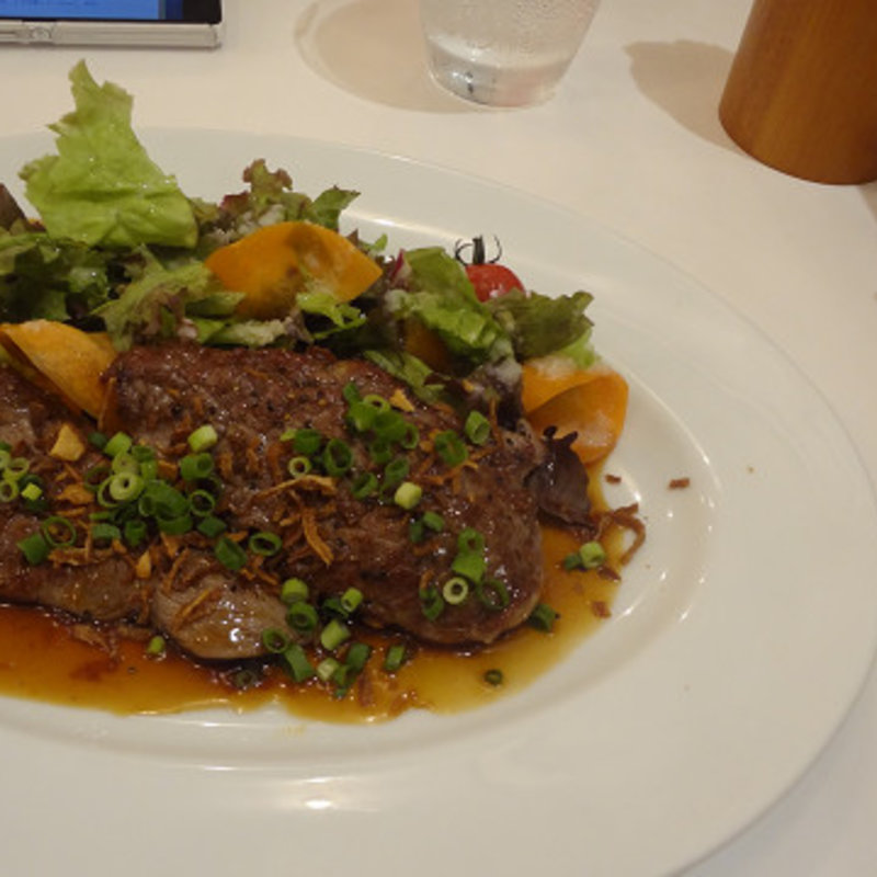 ステーキランチセット(日比谷松本楼 横浜ジョイナス店)