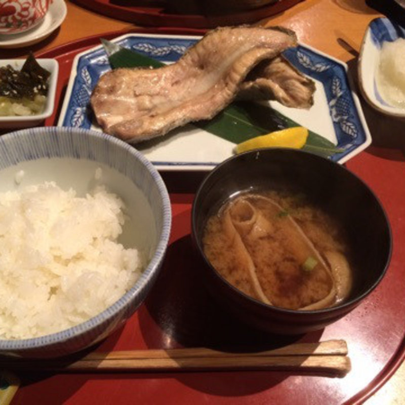 ハラス焼きランチ(たき下)