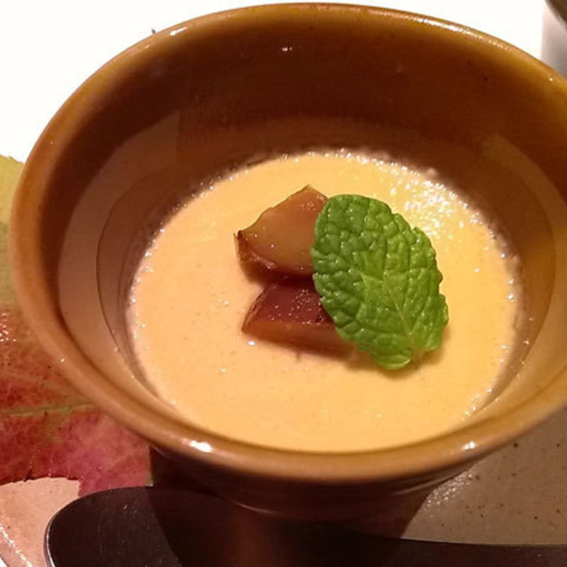 栗とエスプレッソの焼プリン(旬家 和しん )