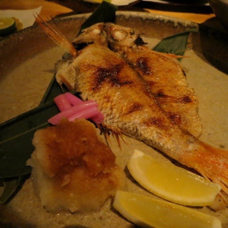 のどぐろ塩焼き (日本料理 旬房)