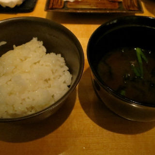 釜炊き白御飯(日本料理 旬房)