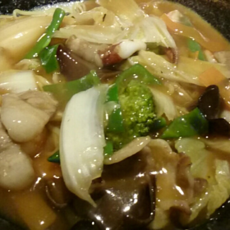 あんかけ焼きそば(旬菜 てる)